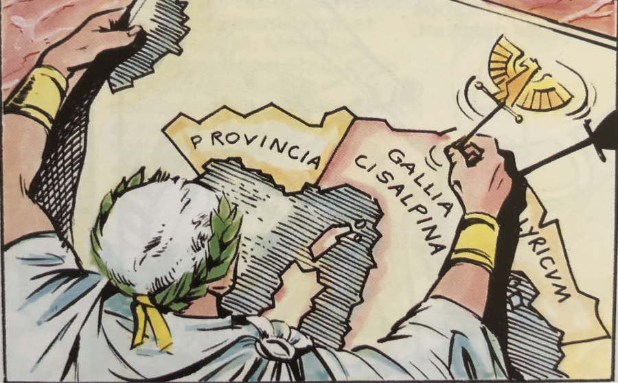 Caesar In Belgis Omnium Legionum Hiberna Constituit